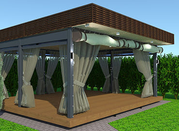 Беседки, террасы